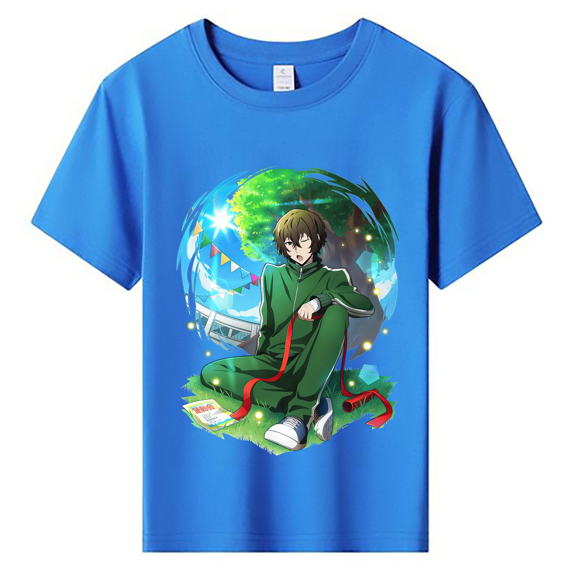 （画像用） 文豪ストレイドッグス Bungo Stray Dogs 綿100％キッズTシャツ（フロントプリント）